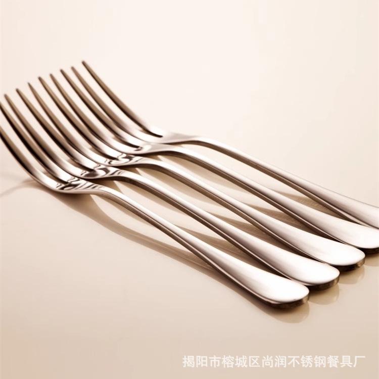 Заводская оптовая продажа фруктовая вилка нержавеющая сталь вилка для торта креативная вилка для лунного пирога десертная вилка фрукты