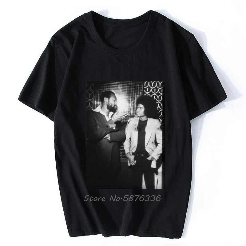Vintage Michael Jackson With Marvin Gaye T Shirt Men Cotton Tshirt Anime Tees Tops Harajuku Streetwear 4XL
Vintage Michael Jackson With Marvin Gaye T Shirt Men Cotton Tshirt Anime Tees Tops Harajuku Streetwear 4XL
