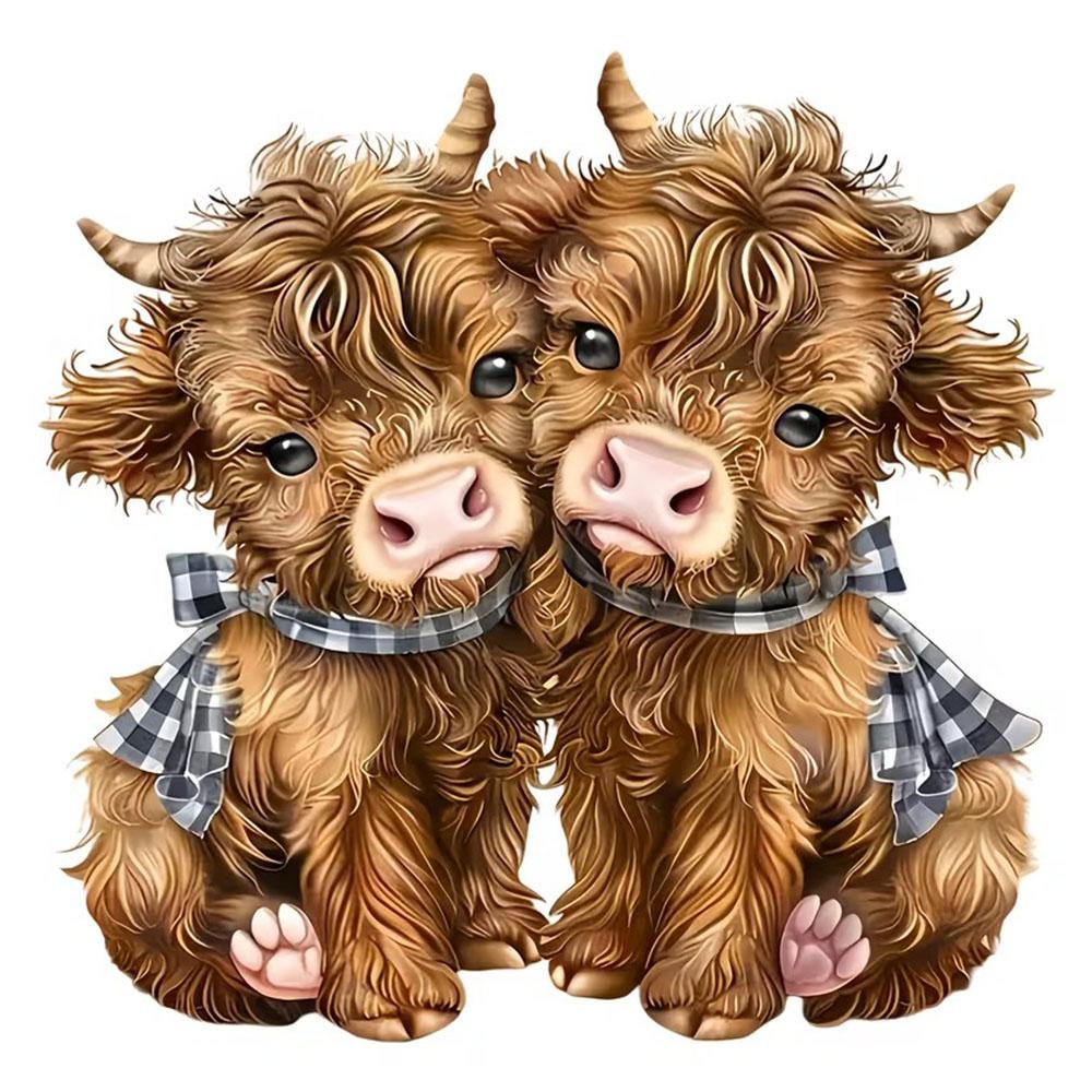 QT2406#15cm Two Cute Little Highland Calves Car Sticker, Suitable for Laptop, Car, Truck, Van, SUV, Motorcycle, Bumper, Window 15cm-longest side
QT2406#15cm Two Cute Little Highland Calves Car Sticker, Suitable for Laptop, Car, Truck, Van, SUV, Motorcycle, Bumper, Window 15cm-longest side