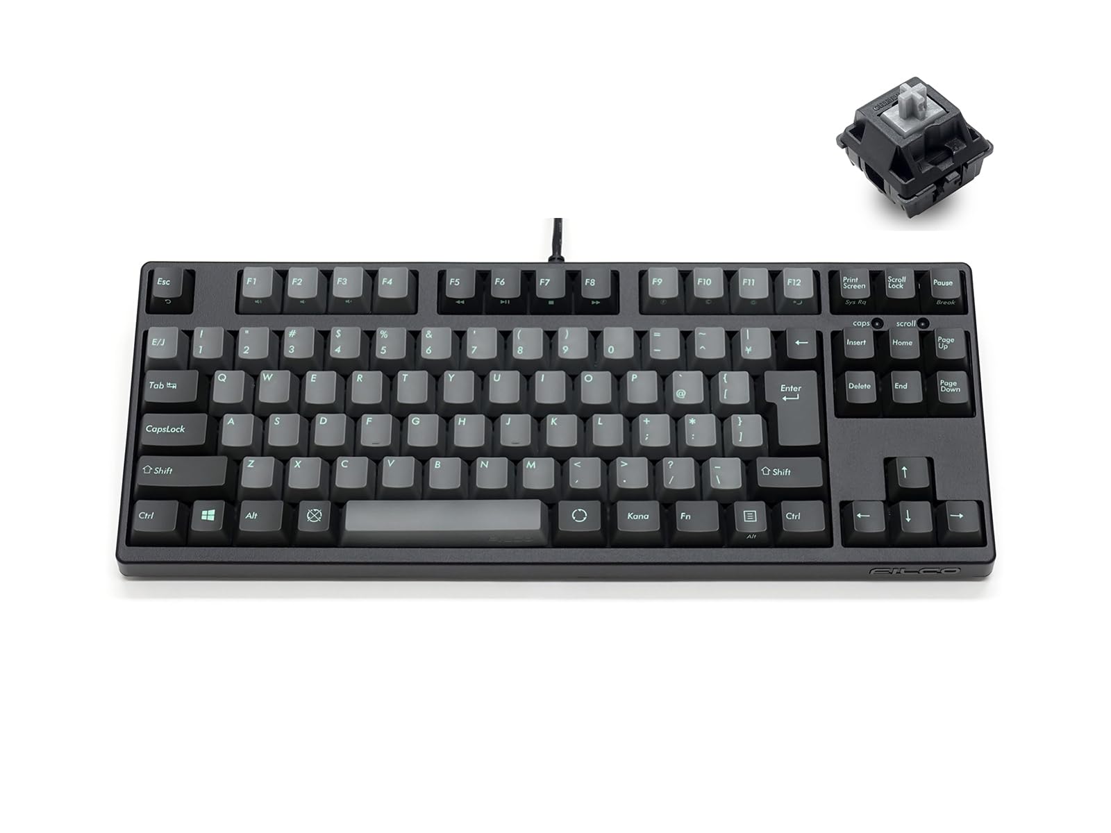 Majestouch 2SS Edition Cherry MX speed silver axis Tenkeyless Japanese layout 91 keys PBT molding color keycap rollover compatible Function key
Majestouch 2SS Edition Cherry MX speed silver axis Tenkeyless Japanese layout 91 keys PBT molding color keycap rollover compatible Function key