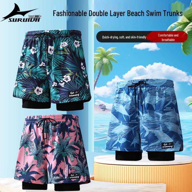 SUREDA Quick-Dry Anti-Embarrassment Swim Trunks - Unisex Plus Size Square Leg Swimsuit for Beach and Hot Springs 2XL (135-155 lbs)
SUREDA Quick-Dry Anti-Embarrassment Swim Trunks - Unisex Plus Size Square Leg Swimsuit for Beach and Hot Springs 2XL (135-155 lbs)