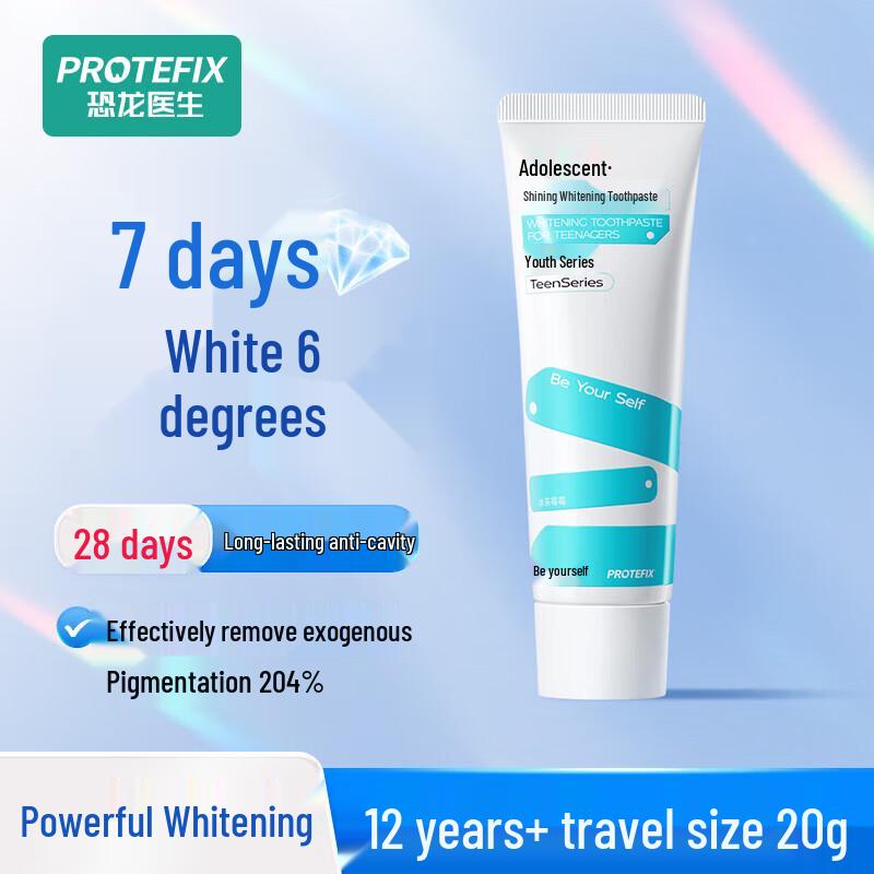 PROTEFIX Teen Multi-Benefit Fluoride Toothpaste
PROTEFIX Teen Multi-Benefit Fluoride Toothpaste