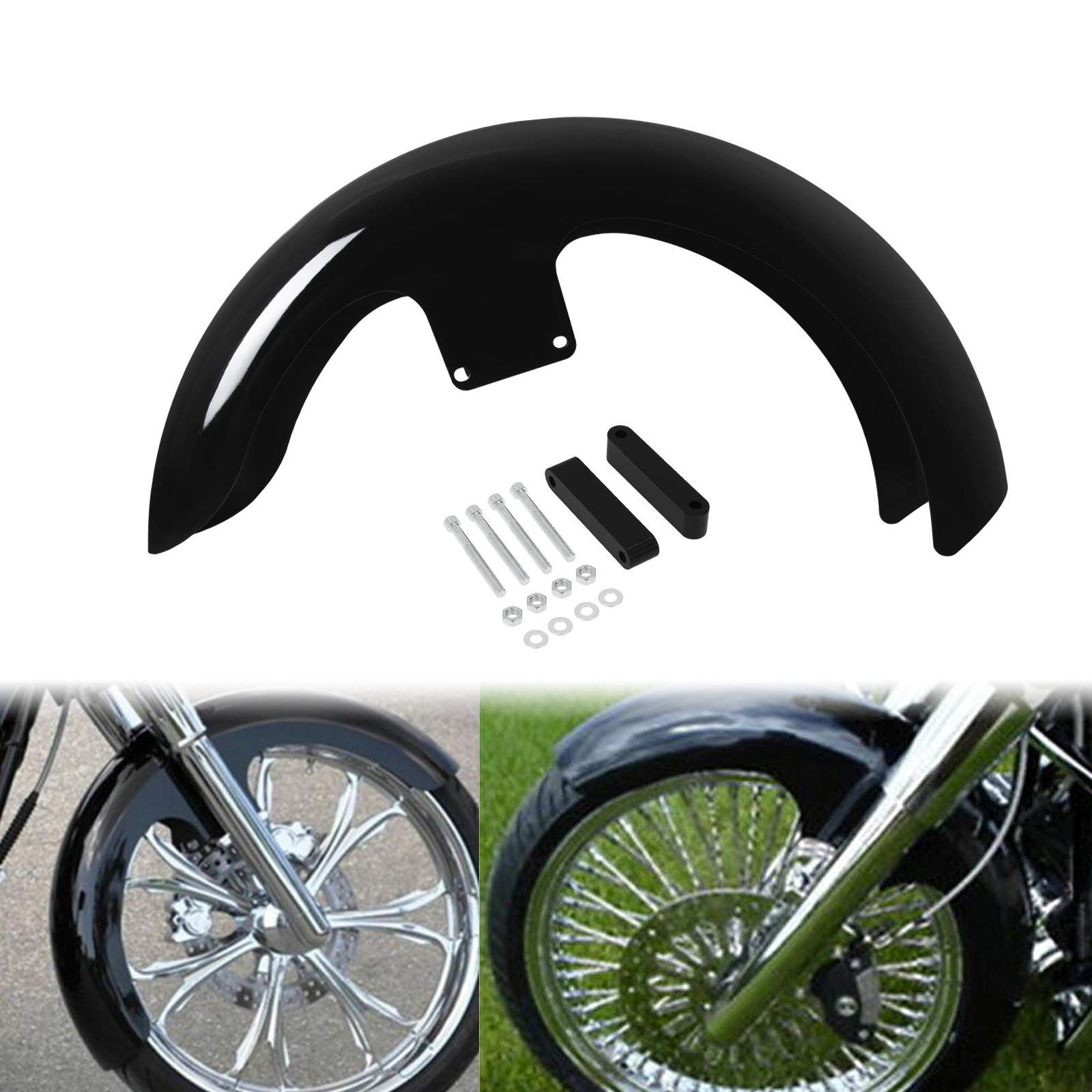 HDBUBALUS Мотоциклетное переднее крыло брызговик брызговик 21 дюйм 120 R21 шина крыло крышка для Harley Touring Road King Electra Glide Street Glide FLHR
HDBUBALUS Мотоциклетное переднее крыло брызговик брызговик 21 дюйм 120 R21 шина крыло крышка для Harley Touring Road King Electra Glide Street Glide FLHR