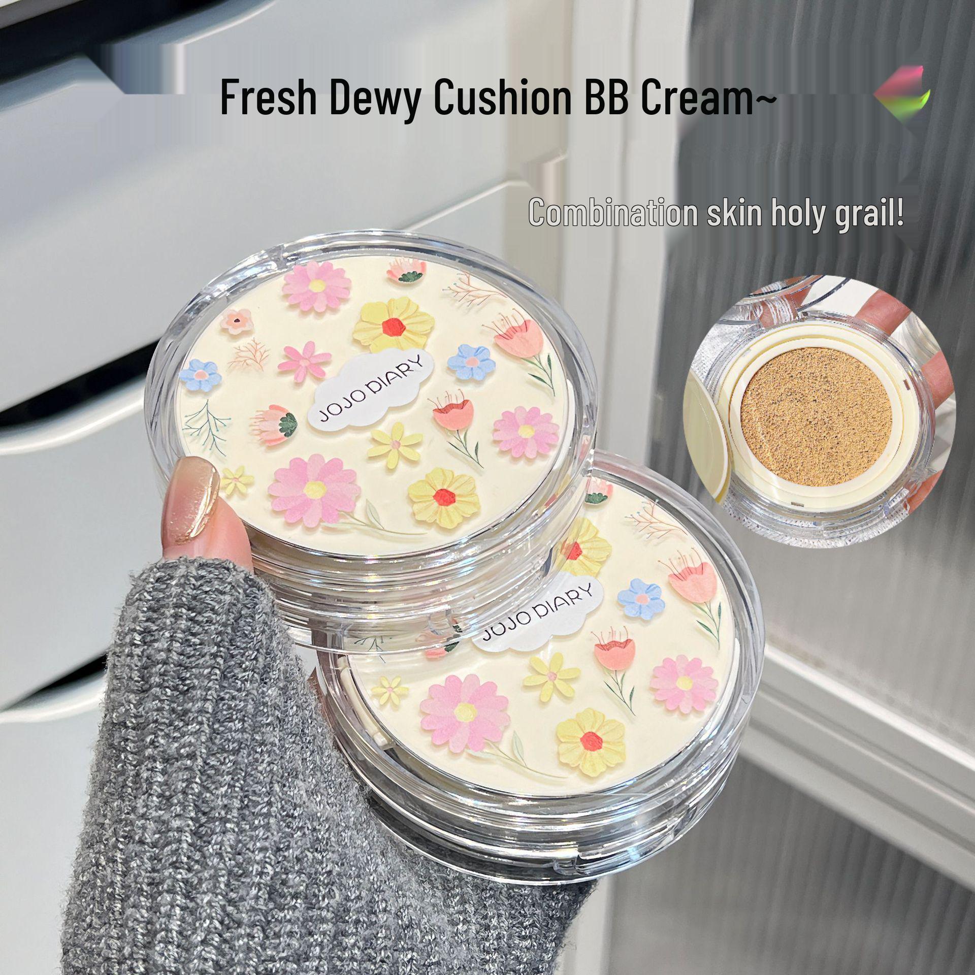 JOJO DIARY Light Feather Cushion: Long-lasting, Moisturizing, Non-Transfer, Crease-Resistant, Waterproof & Sweatproof BB Cream Concealer
JOJO DIARY Light Feather Cushion: Long-lasting, Moisturizing, Non-Transfer, Crease-Resistant, Waterproof & Sweatproof BB Cream Concealer
