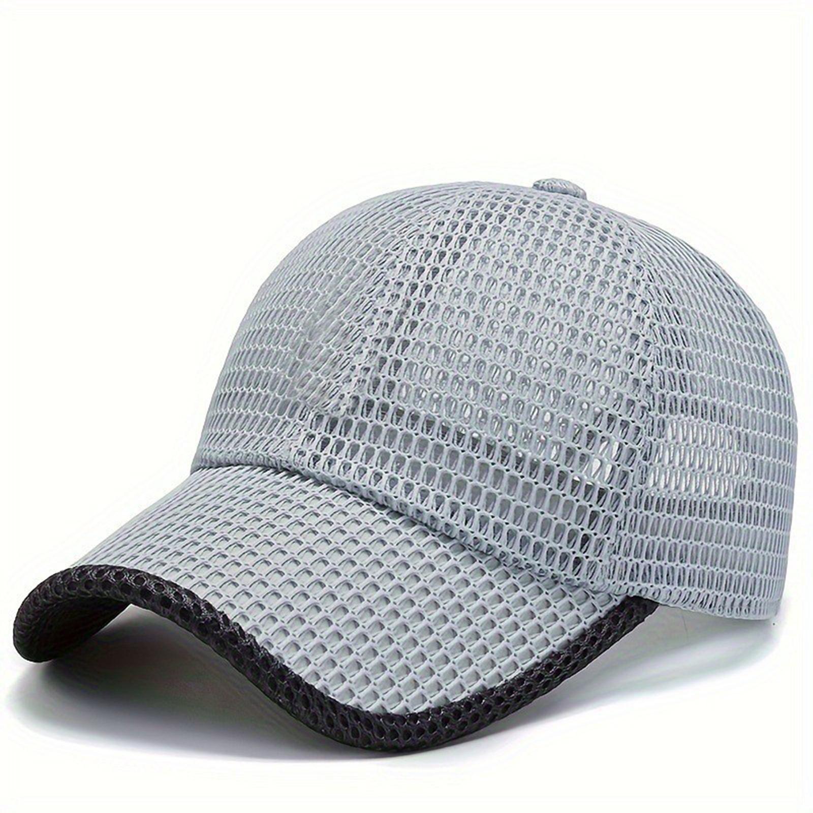Outdoor Breathable Mesh Baseball Cap Adjustable Fishing Hat Lightweight Sun Protection Hat for Men and Women Suitable for Casual and Sports Activities One Size
Outdoor Breathable Mesh Baseball Cap Adjustable Fishing Hat Lightweight Sun Protection Hat for Men and Women Suitable for Casual and Sports Activities One Size