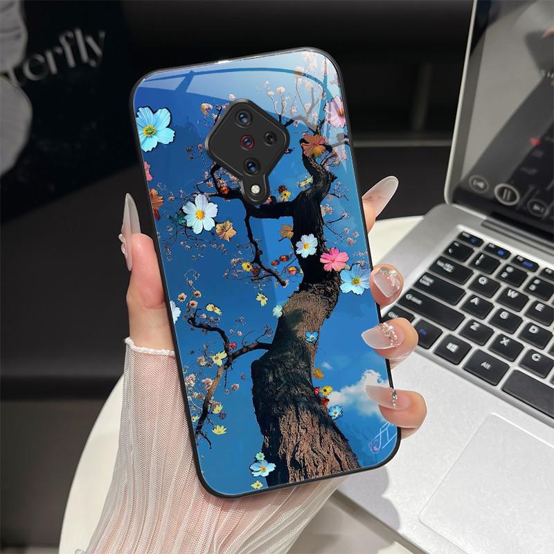 For Vivo S1 Pro 1920/Vivo V17 Russia/X50 Lite Phone Case Trendy Fantasy Design Tempered Glass Bumper Full Protection Back Covers Vivo V17 Russia
For Vivo S1 Pro 1920/Vivo V17 Russia/X50 Lite Phone Case Trendy Fantasy Design Tempered Glass Bumper Full Protection Back Covers Vivo V17 Russia