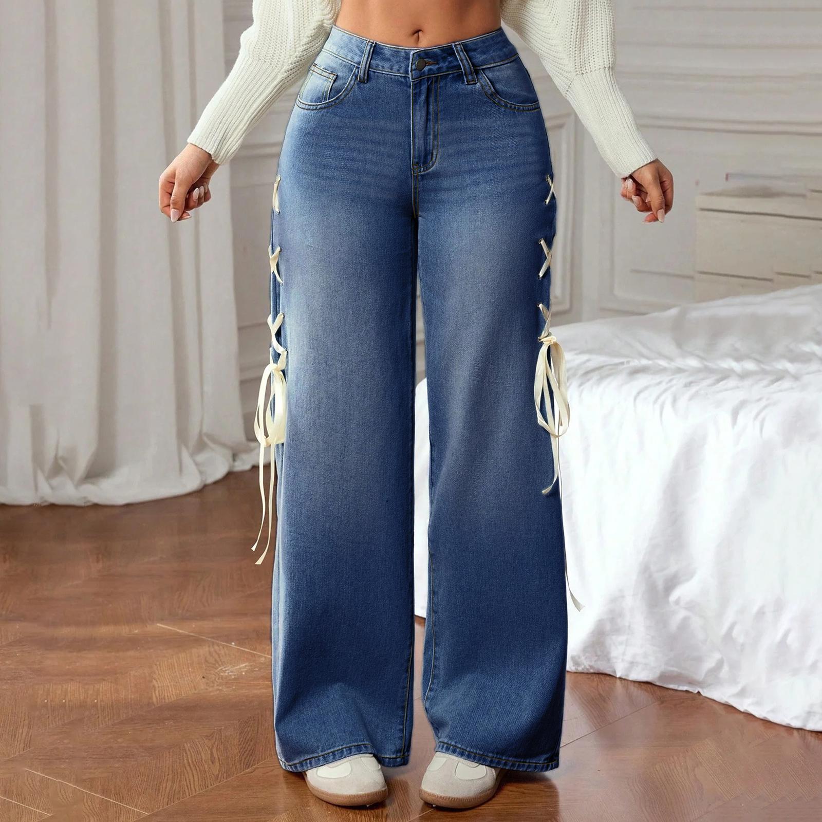 Women s Trousers Large Size Stretch Jeans Loose Semi-Elastic Pants XXXXL
Women s Trousers Large Size Stretch Jeans Loose Semi-Elastic Pants XXXXL
