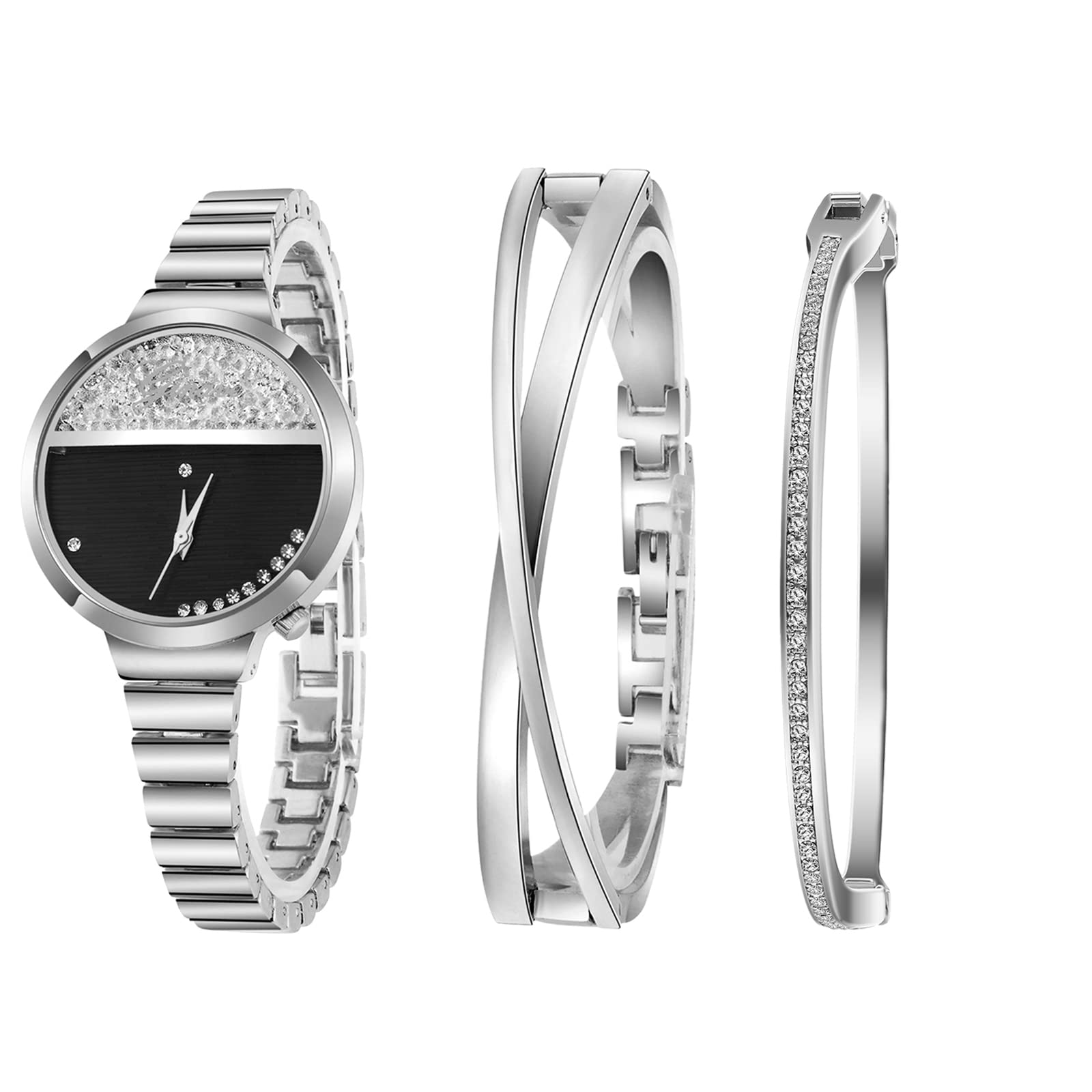 Bangle Analog Ladies Present Women s Watches, Bracelets, Popular, Stylish, Display, Waterproof, Watch, Silver, Birthday, Anniversary, Christmas,
Bangle Analog Ladies Present Women s Watches, Bracelets, Popular, Stylish, Display, Waterproof, Watch, Silver, Birthday, Anniversary, Christmas,