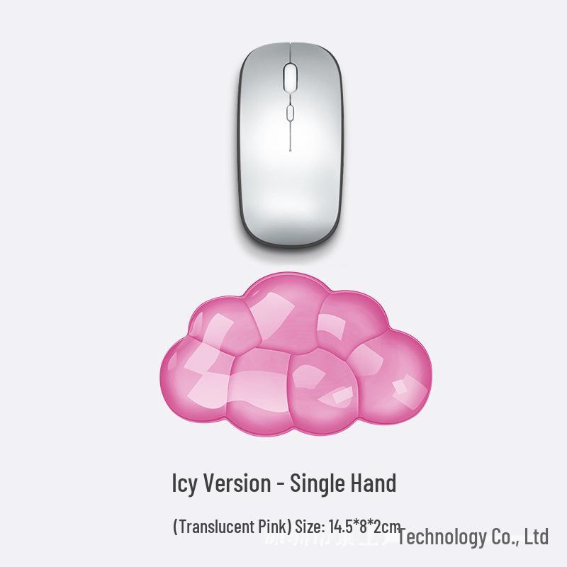 Прозрачная силиконовая облачная подставка для запястья для клавиатуры и мыши – Ледяная поддерживающая подушка для офиса
Прозрачная силиконовая облачная подставка для запястья для клавиатуры и мыши – Ледяная поддерживающая подушка для офиса