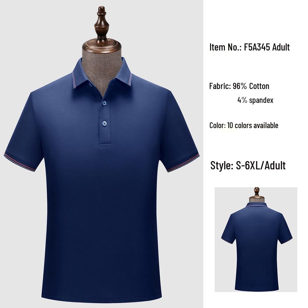 Custom Unisex 50s Sea Island Cotton Polo Shirt - Summer Style Short Sleeve Lapel T-shirt Large
Custom Unisex 50s Sea Island Cotton Polo Shirt - Summer Style Short Sleeve Lapel T-shirt Large