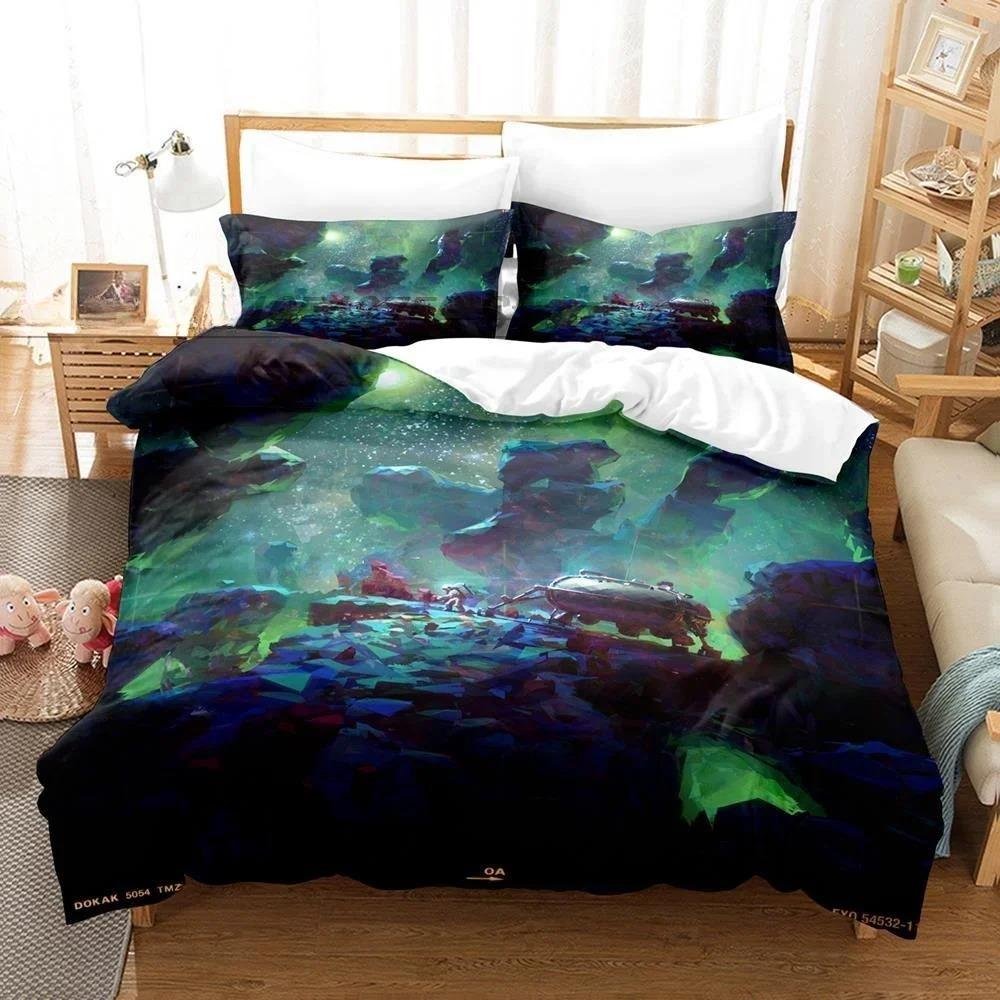 Комплект постельного белья с 3D-печатью Astroneer Комплект постельного белья Односпальный Полуторный Двуспальный Кинг-сайз Комплект для кровати Подростковая спальня Комплекты простыней Домашний текстиль 70x133cm 2pcs
Комплект постельного белья с 3D-печатью Astroneer Комплект постельного белья Односпальный Полуторный Двуспальный Кинг-сайз Комплект для кровати Подростковая спальня Комплекты простыней Домашний текстиль 70x133cm 2pcs