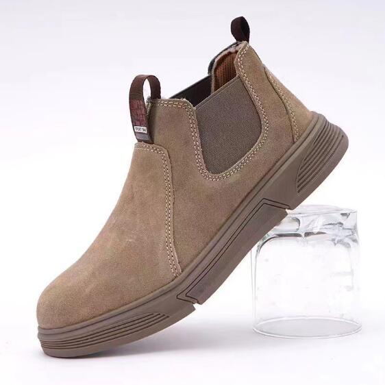 Labor protection shoes Welder s steel toe cap anti-collision stab resistant cowhide breathable site protection safety shoes M861 36 бежевий
Labor protection shoes Welder s steel toe cap anti-collision stab resistant cowhide breathable site protection safety shoes M861 36 бежевий