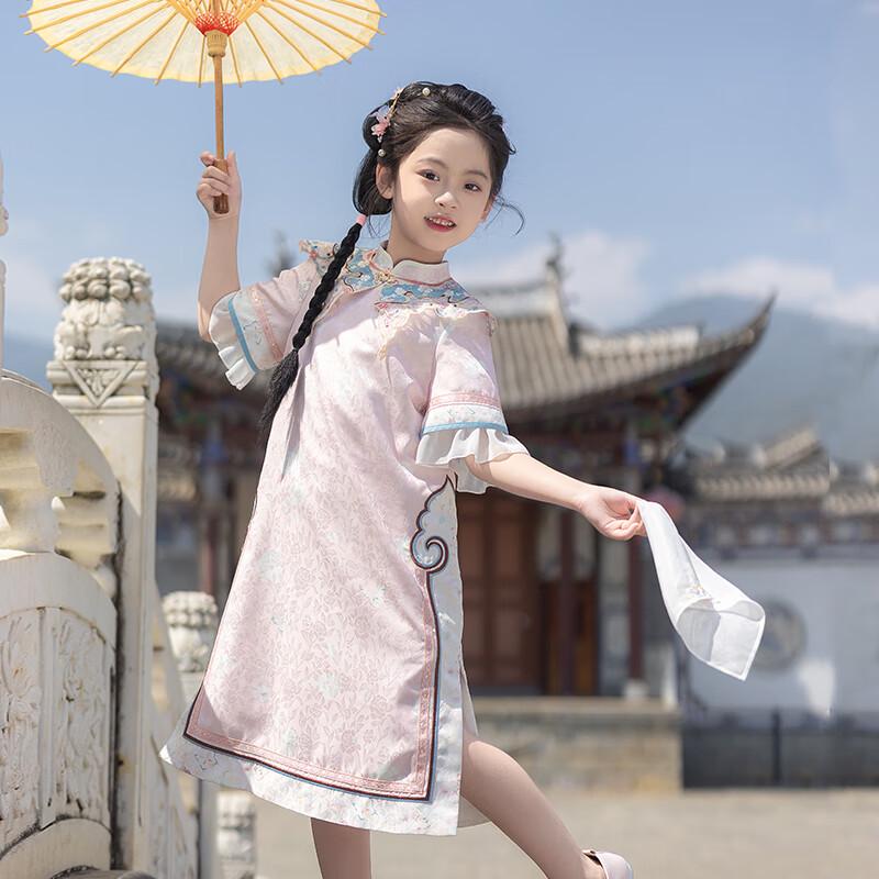 Qibai Girls Ancient Style Summer Cheongsam Dress 110
Qibai Girls Ancient Style Summer Cheongsam Dress 110