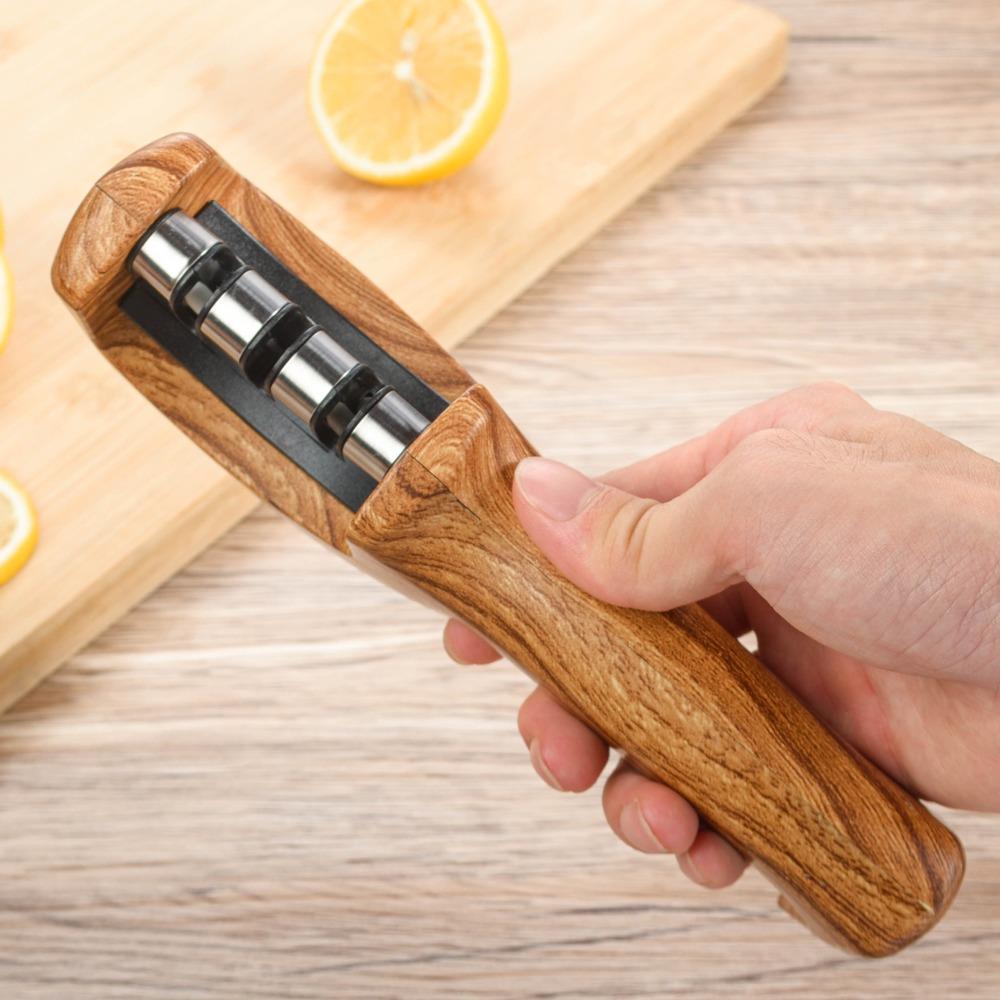 Quick Knives Sharpener Multi-function Scissors Sharpener Sharpener Tool Sharpening Stone Kitchen Wood Pattern
Quick Knives Sharpener Multi-function Scissors Sharpener Sharpener Tool Sharpening Stone Kitchen Wood Pattern