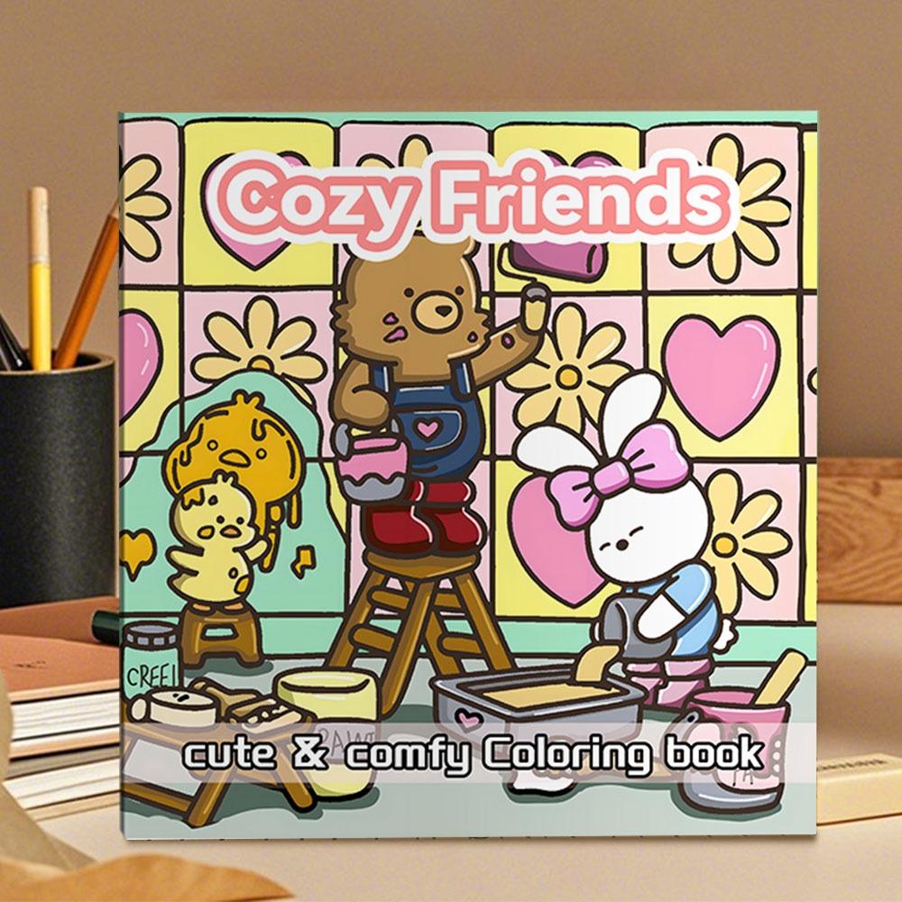 Cartoon Coloring Book Educational Painting Gift Graffiti Painting Book Stress Relief Montessori Drawing Toy for Adults And Teens
Cartoon Coloring Book Educational Painting Gift Graffiti Painting Book Stress Relief Montessori Drawing Toy for Adults And Teens