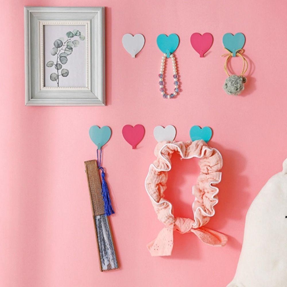 18pcs Hanging Heart Shaped Wall Hooks Colorful Towel Holders Cap Hook Home Storage Accessories
18pcs Hanging Heart Shaped Wall Hooks Colorful Towel Holders Cap Hook Home Storage Accessories
