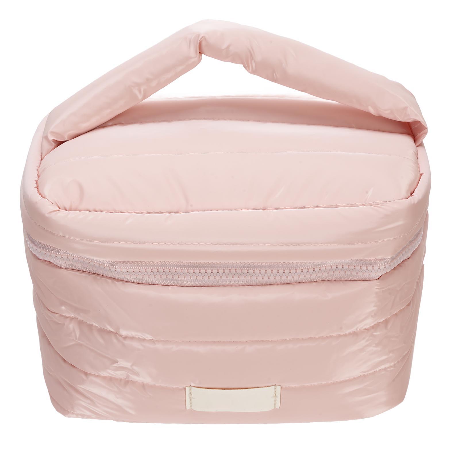 Makeup Bag 6L Large Capacity Handheld Toiletry Bag Travel Makeup Organizer for Outdoor Pink срібний
Makeup Bag 6L Large Capacity Handheld Toiletry Bag Travel Makeup Organizer for Outdoor Pink срібний
