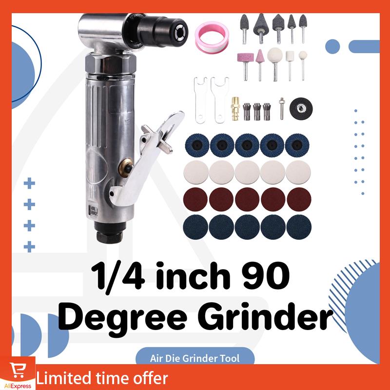 Fresh High-Performance 1/4 Inch Micro-Air Die Grinder Kit, 90 Degree Polisher With Sanding Discs For Engraving Projects
Fresh High-Performance 1/4 Inch Micro-Air Die Grinder Kit, 90 Degree Polisher With Sanding Discs For Engraving Projects