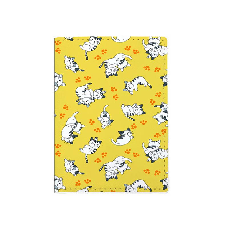 Cartoon Cat Pattern Passport Holder Travel Ticket Wallet Leather Passport Cover Graffiti Cat Design Bank Card Holder Wholesale жовтий
Cartoon Cat Pattern Passport Holder Travel Ticket Wallet Leather Passport Cover Graffiti Cat Design Bank Card Holder Wholesale жовтий
