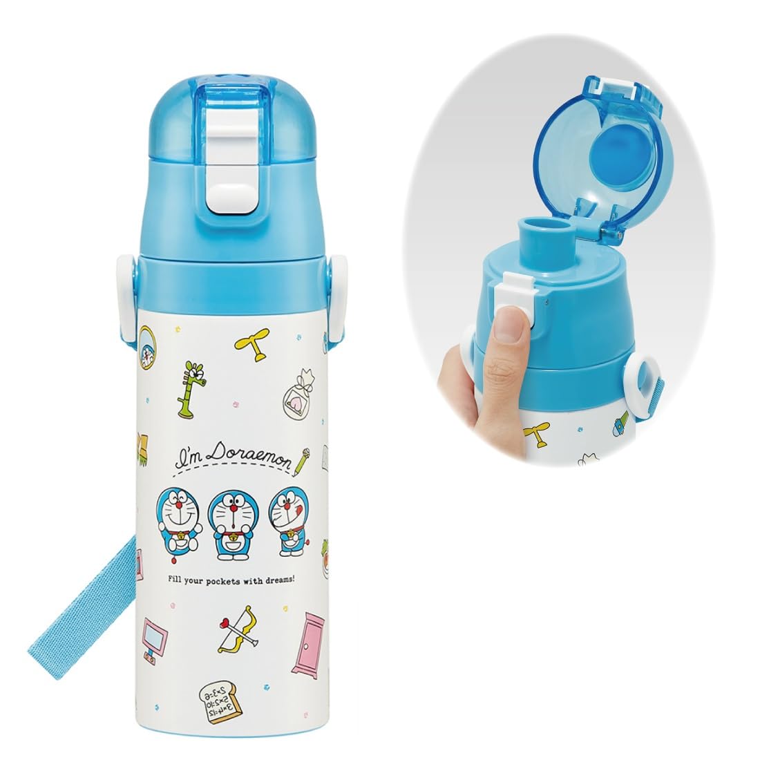 Skater Stainless Steel Water Bottle Direct Drinking 470ml Doraemon Line Design Sanrio Lightweight Type Cold Storage Water Bottle Sports Bottle Cute
Skater Stainless Steel Water Bottle Direct Drinking 470ml Doraemon Line Design Sanrio Lightweight Type Cold Storage Water Bottle Sports Bottle Cute