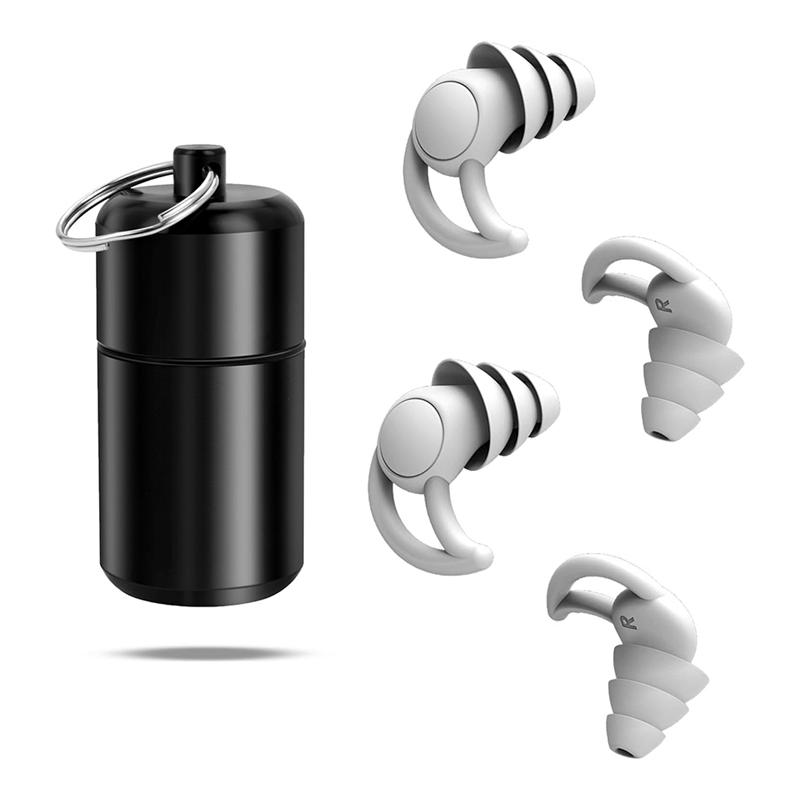 SHGO-2 Pairs Reusable Silicone Ear Protection Ear Protection Earplugs For Travel, Work, Sleeping And Concerts NONE
SHGO-2 Pairs Reusable Silicone Ear Protection Ear Protection Earplugs For Travel, Work, Sleeping And Concerts NONE
