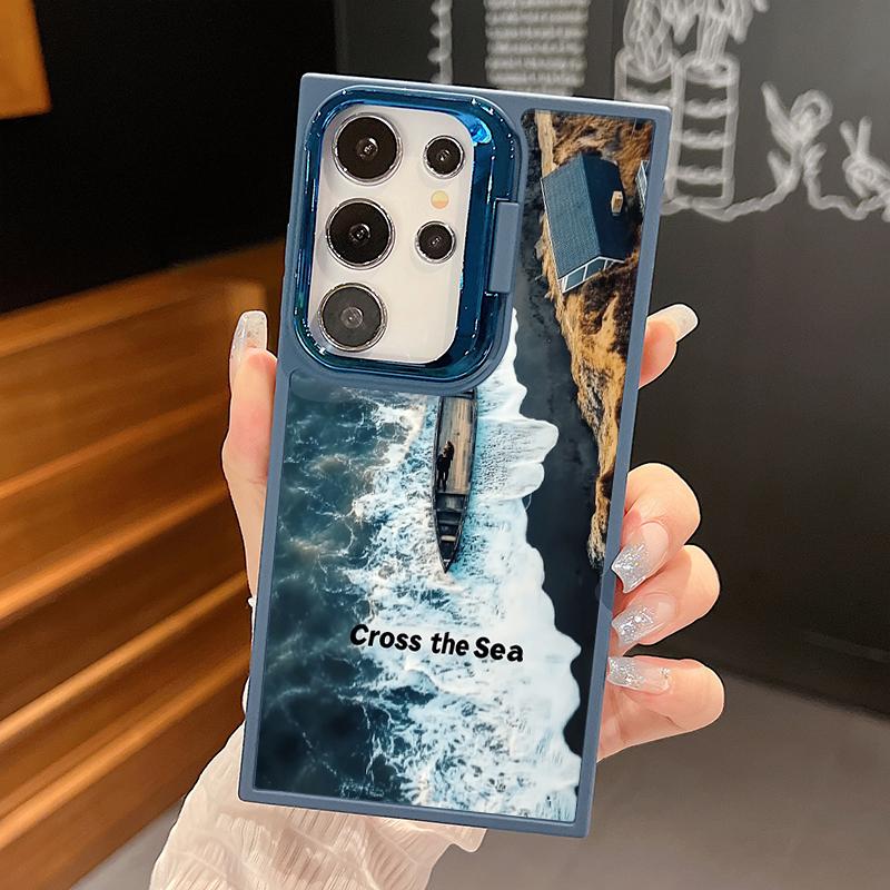 Blue Seaside Pattern Lens Holder Phone Case For Samsung S24 Ultra S23 FE A54 A34 A55 A35 A52 A14 A15 A25 Matte TPU Shockproof Slim Soft Cover Samsung S24 чёрный
Blue Seaside Pattern Lens Holder Phone Case For Samsung S24 Ultra S23 FE A54 A34 A55 A35 A52 A14 A15 A25 Matte TPU Shockproof Slim Soft Cover Samsung S24 чёрный