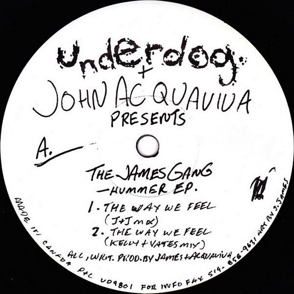 12-дюймовая пластинка ДЖОН АККУАВИВА, THE JAMES GANG - Hummer EP. UD9801 Underdog 1998 Канада Танцевальная и электронная музыка б/у
12-дюймовая пластинка ДЖОН АККУАВИВА, THE JAMES GANG - Hummer EP. UD9801 Underdog 1998 Канада Танцевальная и электронная музыка б/у