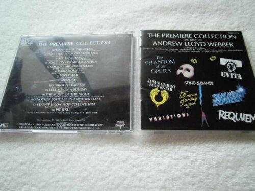CD ANDREW LLOYD WEBBER - The Premiere Collection - The Best POCP1173 Really Useful R 1992 Japan Soundtracks & Musicals Used 
CD ANDREW LLOYD WEBBER - The Premiere Collection - The Best POCP1173 Really Useful R 1992 Japan Soundtracks & Musicals Used