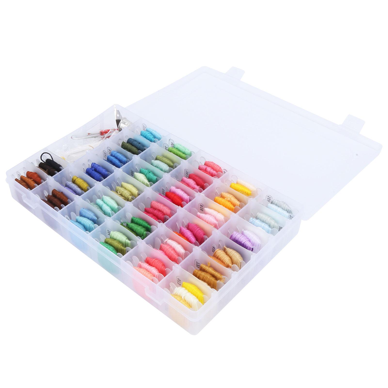 Набор ниток для вышивания из полиэфирных ниток 96 цветов, аксессуары для шитья и ремонта одежды
Набор ниток для вышивания из полиэфирных ниток 96 цветов, аксессуары для шитья и ремонта одежды