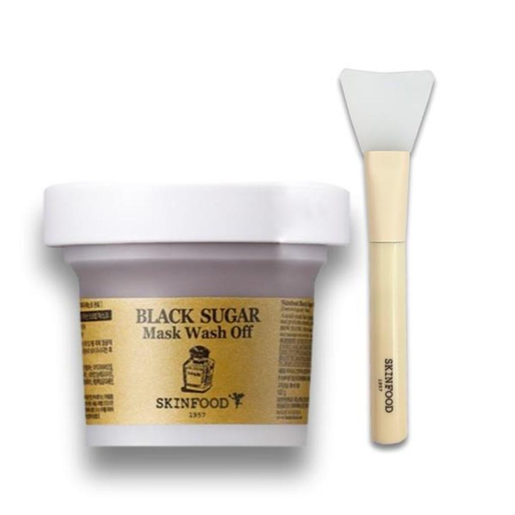 Skinfood Black Sugar Mask Wash-Off 120g + Wash-Off Silicone Brush 1
Skinfood Black Sugar Mask Wash-Off 120g + Wash-Off Silicone Brush 1