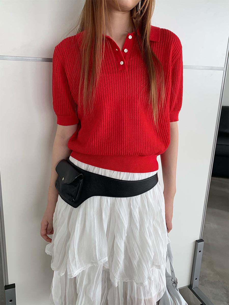 Sunai Women s Korean Style V-Neck Knit Sweater for Spring 2026 - Short Sleeve, Lightweight, Versatile Top One Size
Sunai Women s Korean Style V-Neck Knit Sweater for Spring 2026 - Short Sleeve, Lightweight, Versatile Top One Size