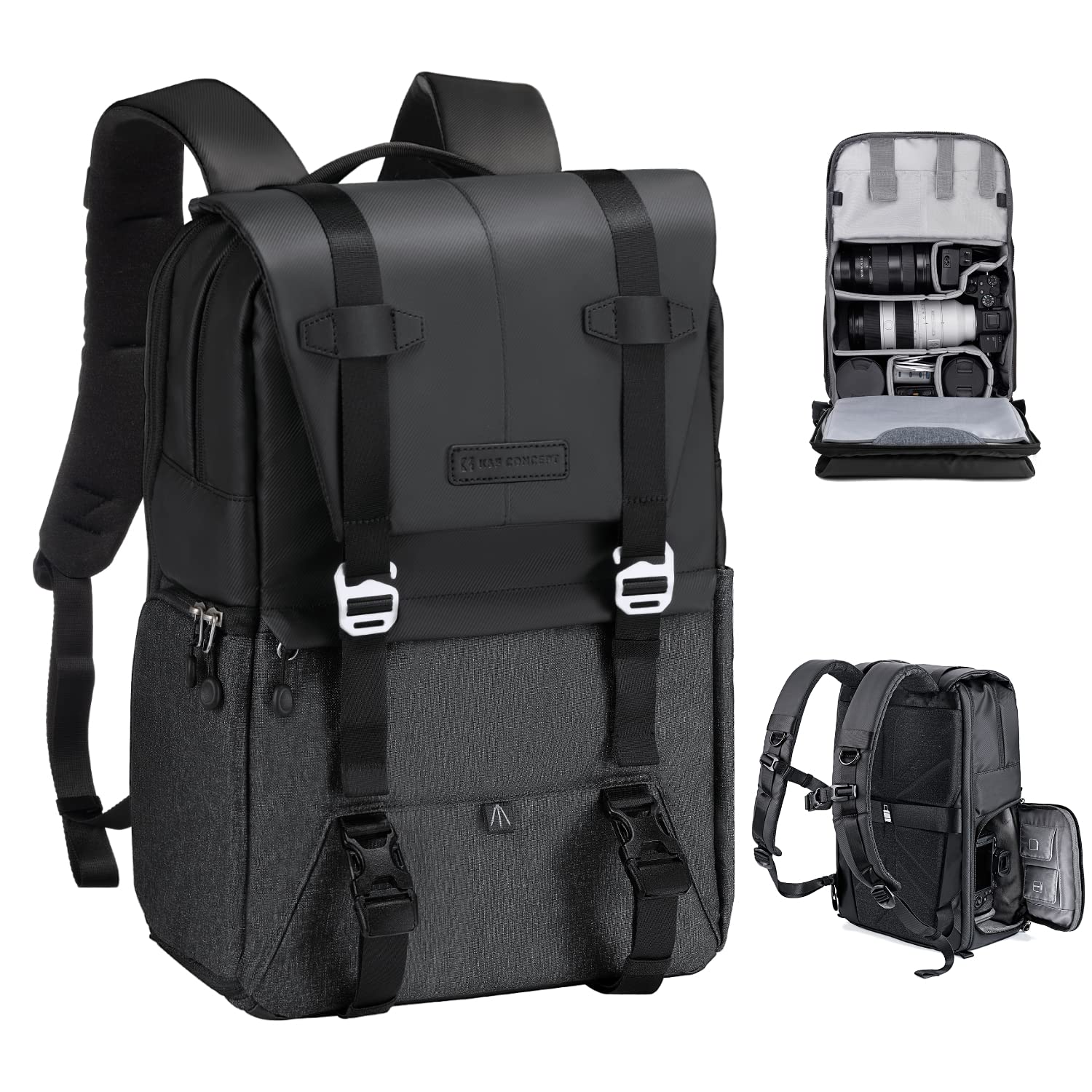 Concept Stylish Camera Backpack with 20L Includes Rain Waterproof Photography Fits and Perfect for Business and Photography K&F Capacity,
Concept Stylish Camera Backpack with 20L Includes Rain Waterproof Photography Fits and Perfect for Business and Photography K&F Capacity,