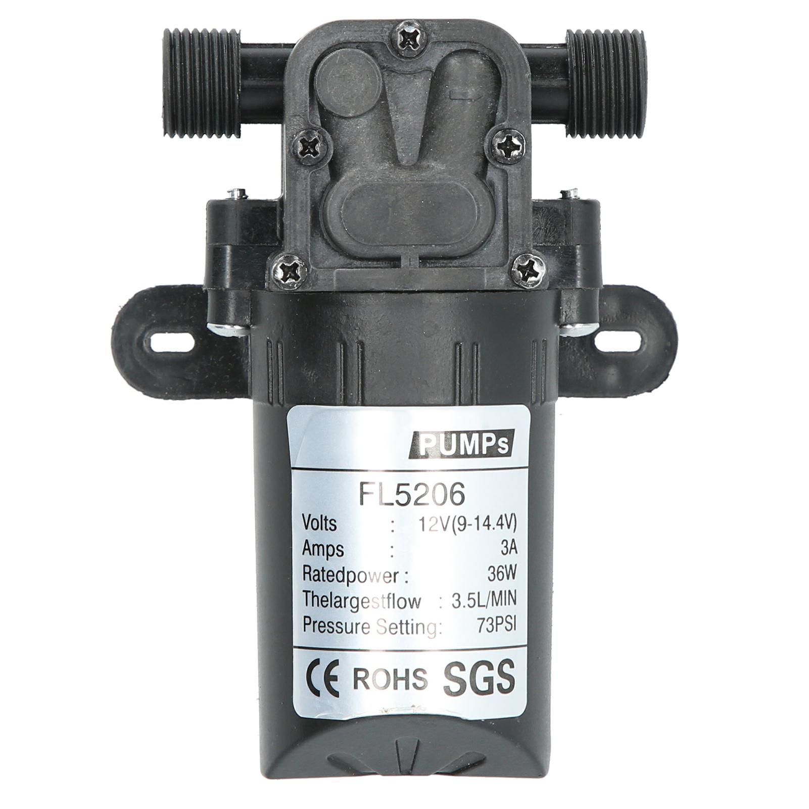 12In Micro Diaphragm Pump Water Priming Sprayer Industrial Painting Tool DC 12V 36W
12In Micro Diaphragm Pump Water Priming Sprayer Industrial Painting Tool DC 12V 36W