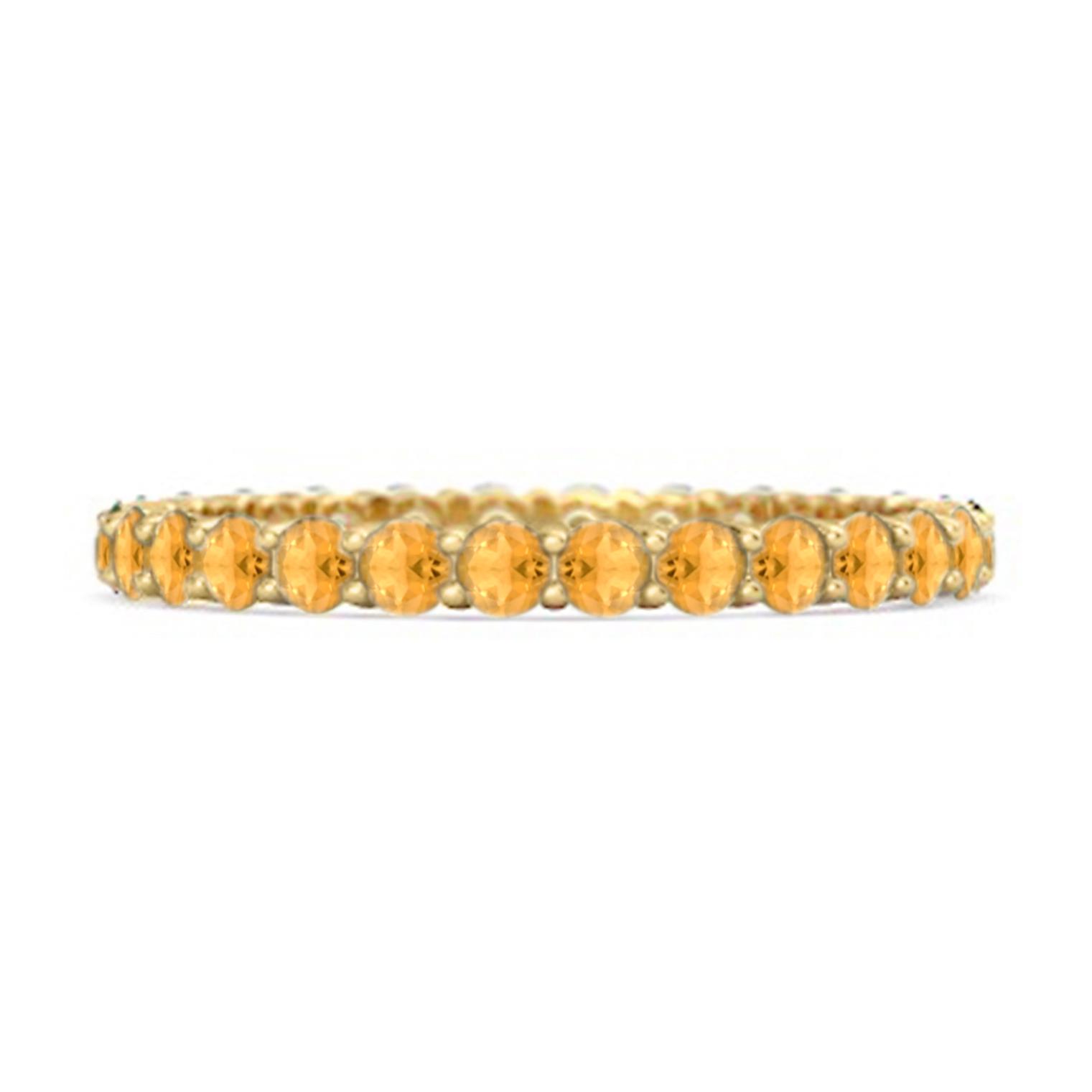 Citrine Classic Full Band Eternity Ring - 925 Sterling Silver Gold Vermeil 7 жовтий
Citrine Classic Full Band Eternity Ring - 925 Sterling Silver Gold Vermeil 7 жовтий