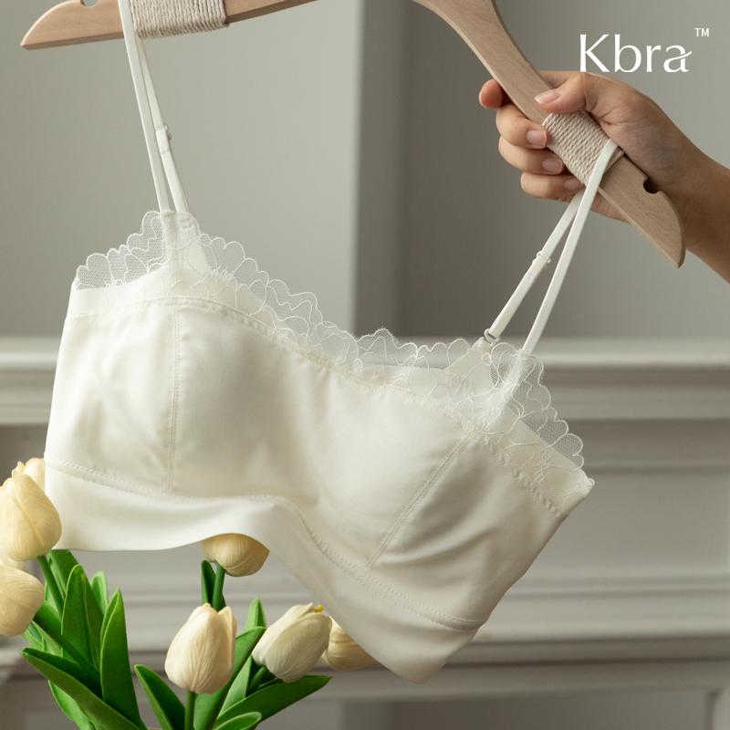 White Satin Bralette with Lace Trim Wireless Thin Straps Everyday Comfort Lingerie M шампанского
White Satin Bralette with Lace Trim Wireless Thin Straps Everyday Comfort Lingerie M шампанского