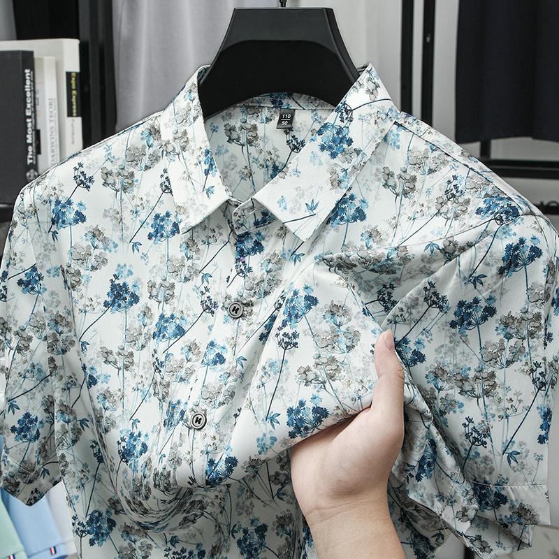 Men s Summer Hong Kong Style Loose Collar Top Men s Short Sleeved Shirt Men s Shirt XL
Men s Summer Hong Kong Style Loose Collar Top Men s Short Sleeved Shirt Men s Shirt XL