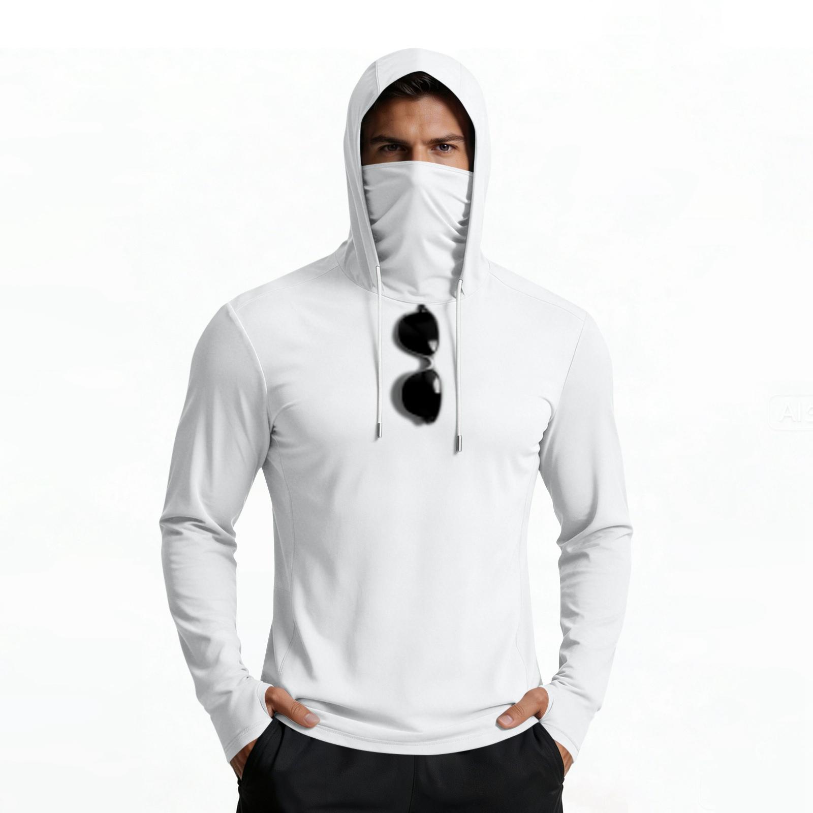 Men s Summer Breathable, Quick--Silk Hooded Sweatshirt With Face Covering XL білий
Men s Summer Breathable, Quick--Silk Hooded Sweatshirt With Face Covering XL білий
