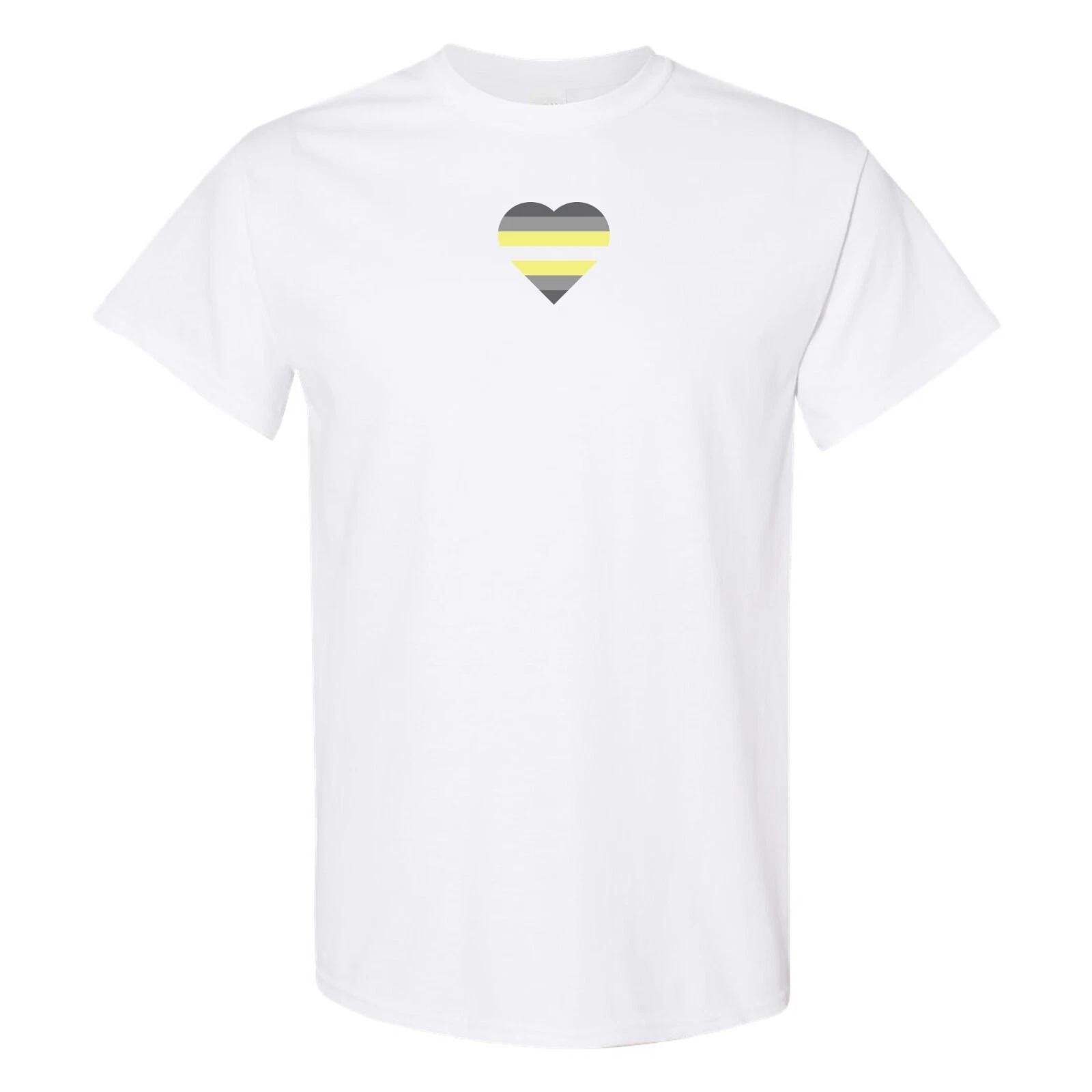 Demigender Pride Flag Heart - Pride Month LGBTQIA Love Identity T Shirt - White M
Demigender Pride Flag Heart - Pride Month LGBTQIA Love Identity T Shirt - White M