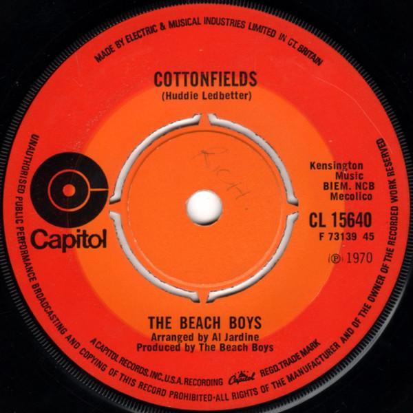 7inch Record BEACH BOYS - Cottonfields CL15640 Capitol Records 1970 UK Rock Used
7inch Record BEACH BOYS - Cottonfields CL15640 Capitol Records 1970 UK Rock Used