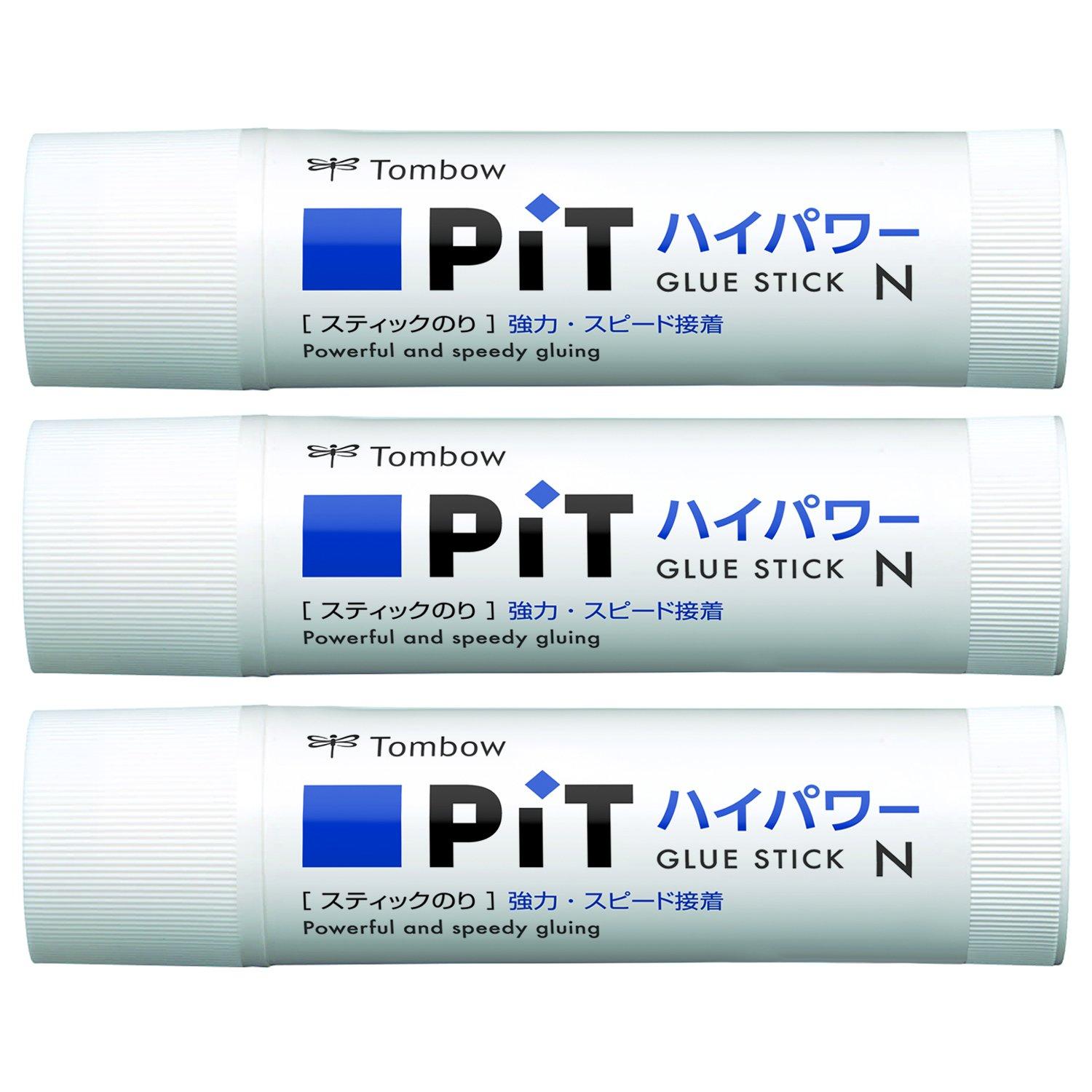 Tombow Pencil Glue Stick PiT High Power N Size 3 pieces (Strong/Speed Adhesive) (22g) HCA-321
Tombow Pencil Glue Stick PiT High Power N Size 3 pieces (Strong/Speed Adhesive) (22g) HCA-321