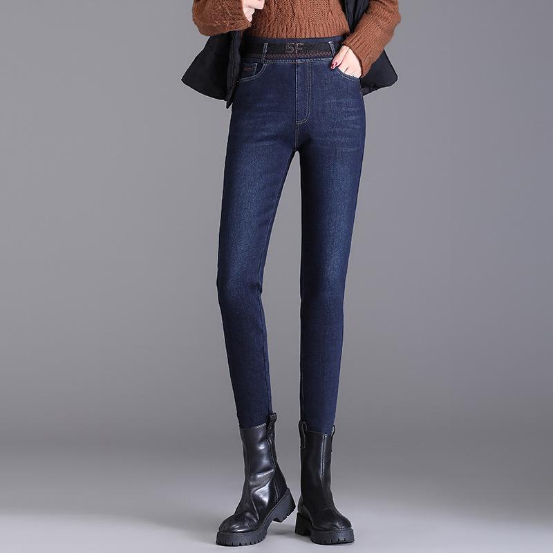 2024 Women s High-Waisted Fleece-Lined Lambswool Jeans - Warm, Thickened, Elastic Slim Fit for Autumn/Winter 29
2024 Women s High-Waisted Fleece-Lined Lambswool Jeans - Warm, Thickened, Elastic Slim Fit for Autumn/Winter 29
