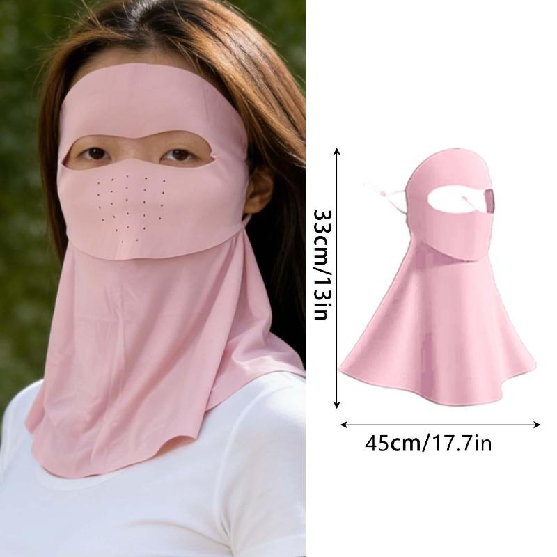 Women Sun Protection Face Mask with Drinking Hole Ice Silk Cooling UV Block Neck Cover for Cycling Outdoor Summer Accessories рожевий
Women Sun Protection Face Mask with Drinking Hole Ice Silk Cooling UV Block Neck Cover for Cycling Outdoor Summer Accessories рожевий