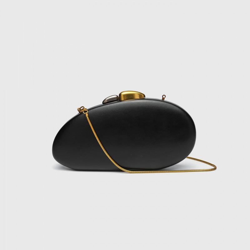 ZR Similar Single Shoulder Bag Foreign Style Cross-slung Female Fashionable Small Round New Personality Chain Clip чорний
ZR Similar Single Shoulder Bag Foreign Style Cross-slung Female Fashionable Small Round New Personality Chain Clip чорний