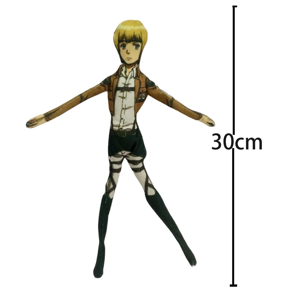 Anime Levi Eren Jaeger Plush Levi Eren Jaeger Hange Zoe Plushies Doll Slender Twistable Shape Stuffed Toys Room Decoration gift 30cm
Anime Levi Eren Jaeger Plush Levi Eren Jaeger Hange Zoe Plushies Doll Slender Twistable Shape Stuffed Toys Room Decoration gift 30cm