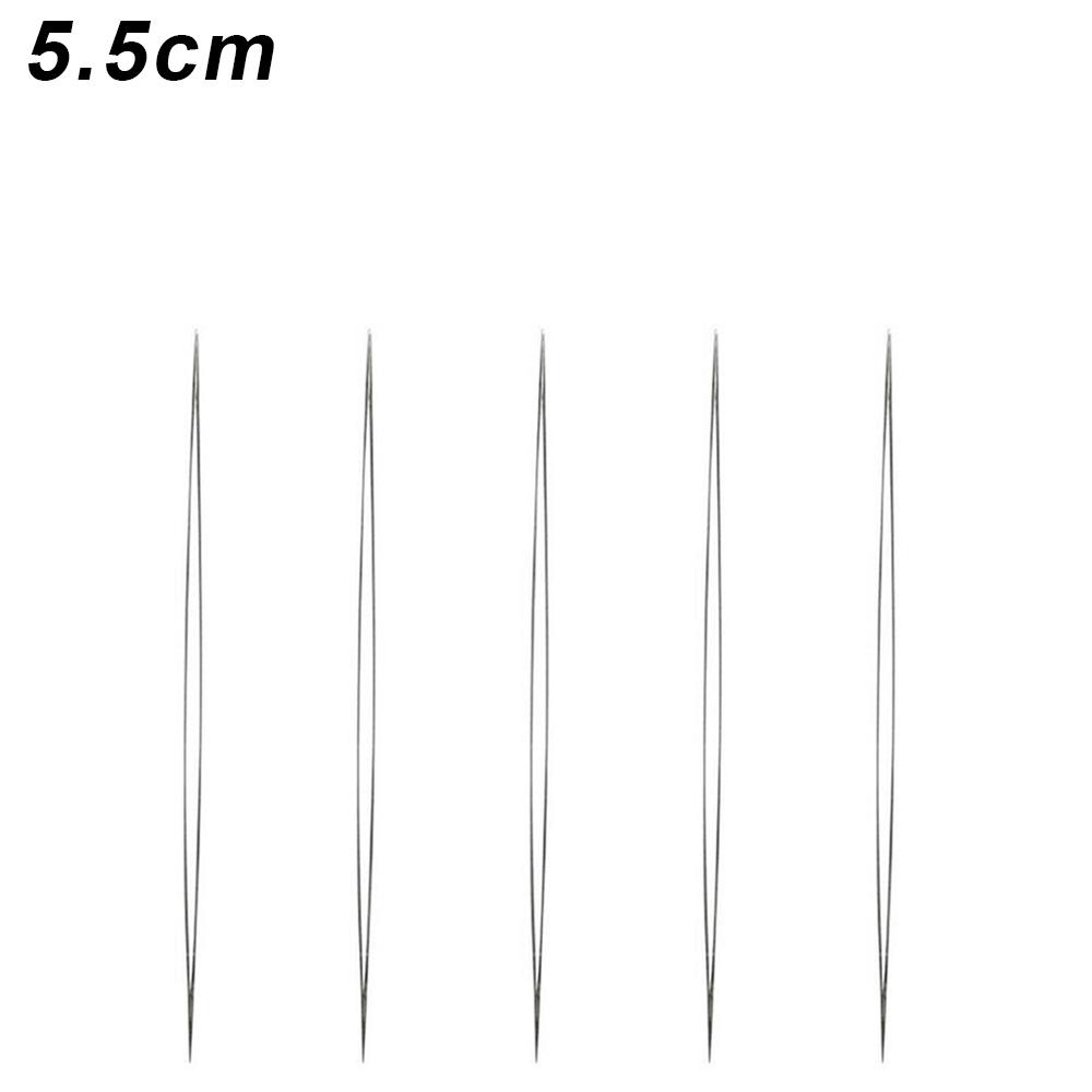 6pcs/set Beading Needles Seed Beads Needles DIY Making Big Eye Beading Pins Stainless Steel Self Threading Sewing Jewelry Tools
6pcs/set Beading Needles Seed Beads Needles DIY Making Big Eye Beading Pins Stainless Steel Self Threading Sewing Jewelry Tools
