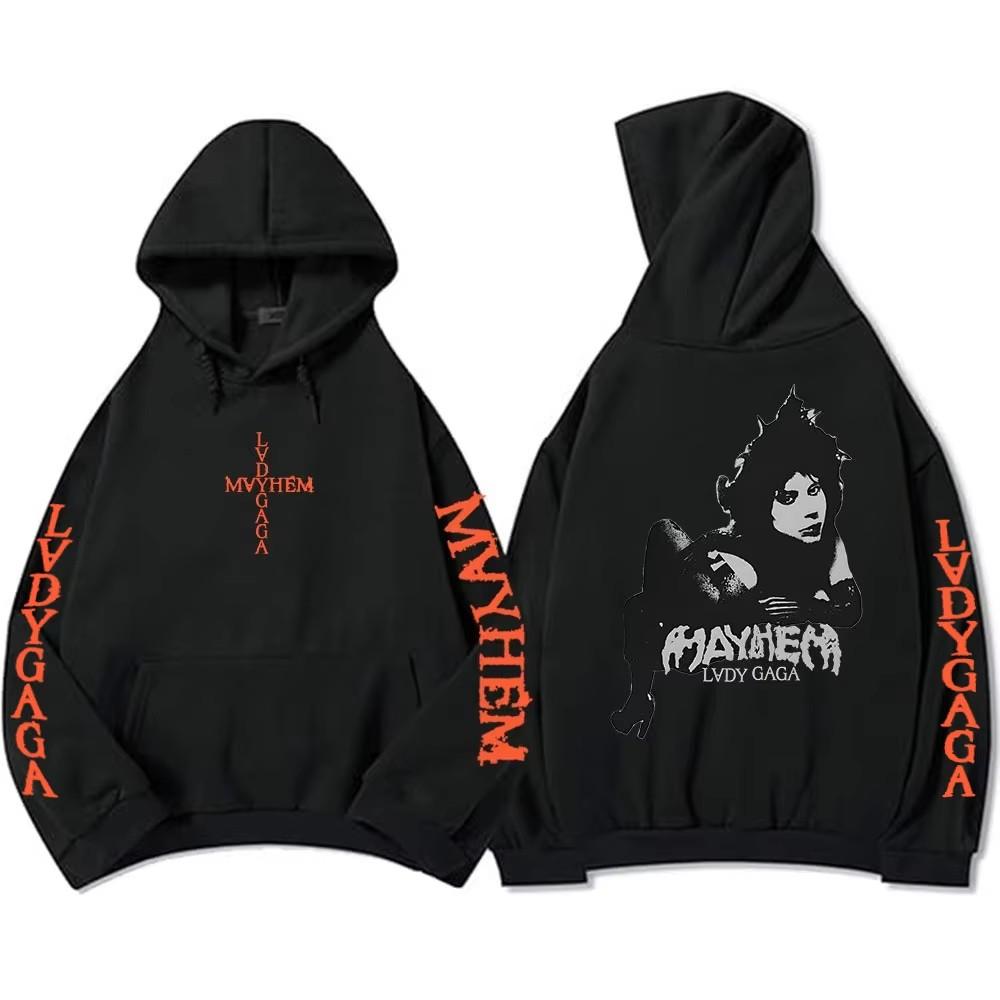 Пуловери з капюшоном Lady Gaga Mayhem Album Графічні толстовки Хіп-хоп Унісекс Вуличний одяг з довгим рукавом Вільні чоловічі світшоти Худі з принтом M
Пуловери з капюшоном Lady Gaga Mayhem Album Графічні толстовки Хіп-хоп Унісекс Вуличний одяг з довгим рукавом Вільні чоловічі світшоти Худі з принтом M