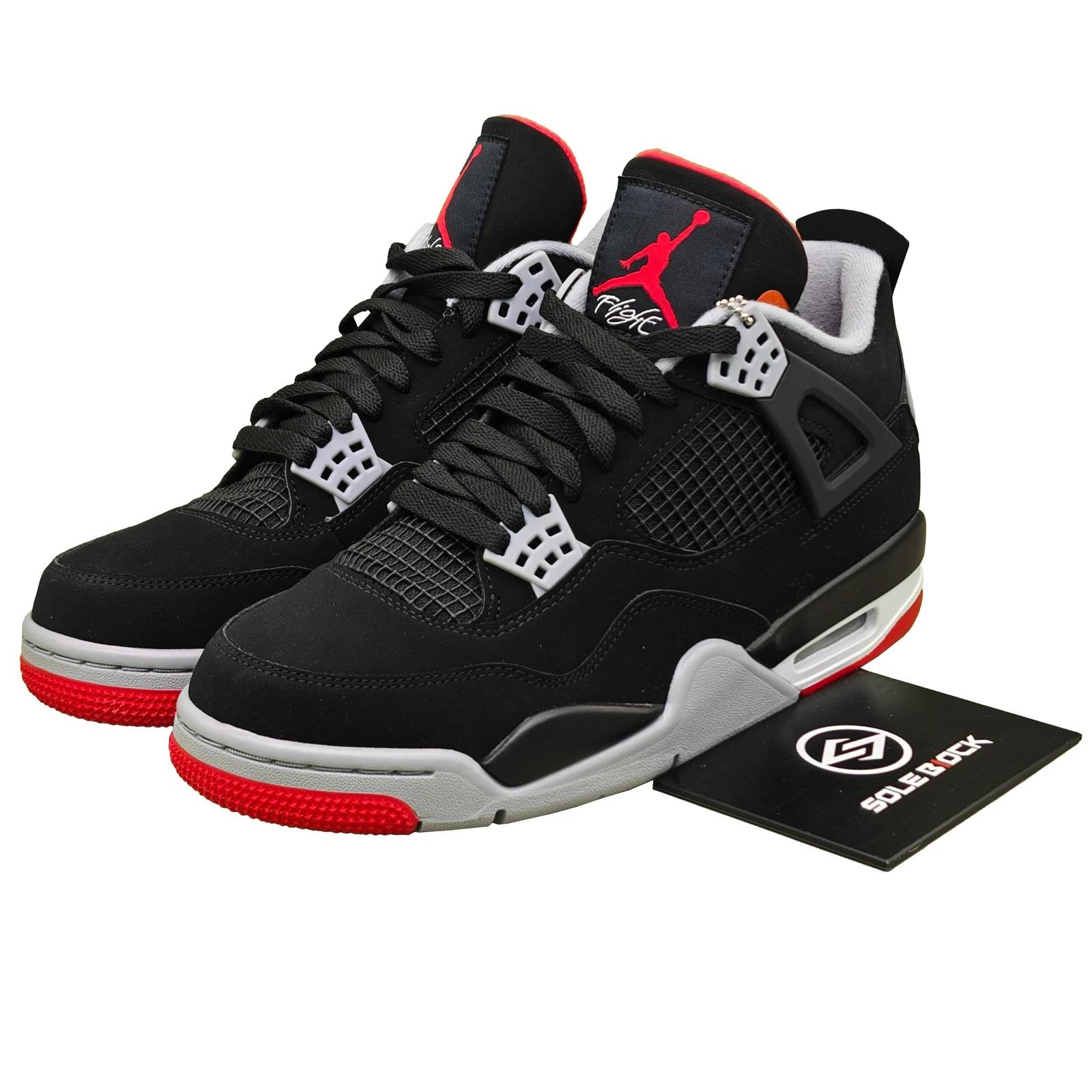 Nike 4 Retro OG Mid Bred AJ4 Bred NIB DS 308497-060 Unisex EU 37.5 чорний/червоний
Nike 4 Retro OG Mid Bred AJ4 Bred NIB DS 308497-060 Unisex EU 37.5 чорний/червоний