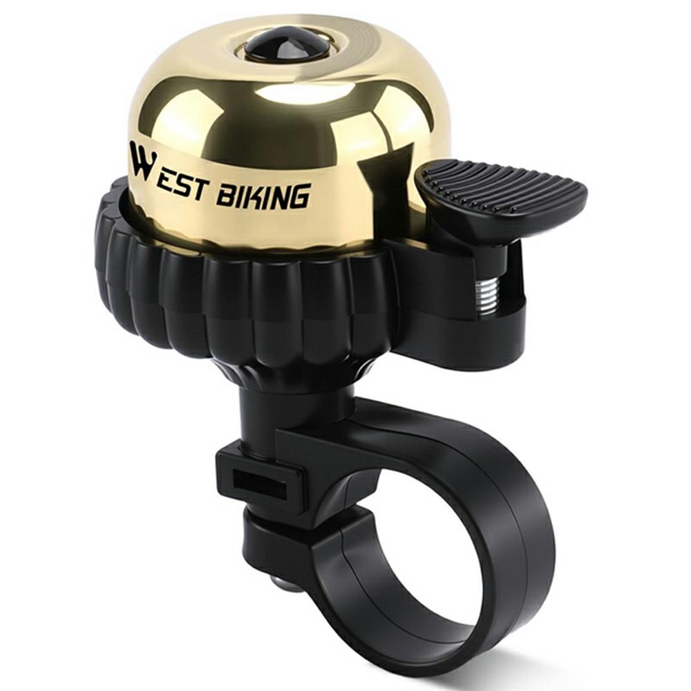 WEST BIKING YP0706068 Vintage Bicycle Copper Bell Waterproof Cycling Safety Alert for Mountain Bike
WEST BIKING YP0706068 Vintage Bicycle Copper Bell Waterproof Cycling Safety Alert for Mountain Bike