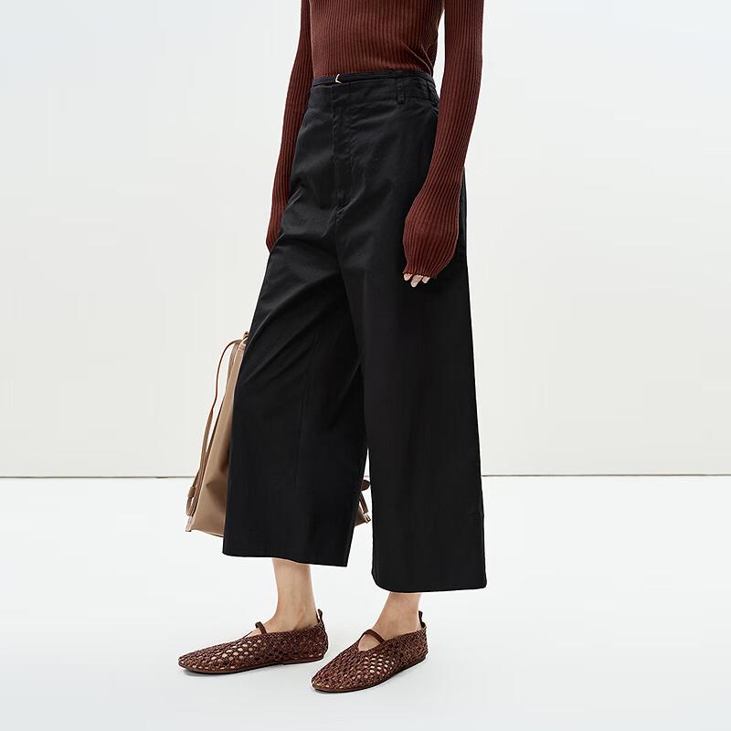 LESS Women s Cotton Wide-Leg Cropped Commuter Pants L
LESS Women s Cotton Wide-Leg Cropped Commuter Pants L