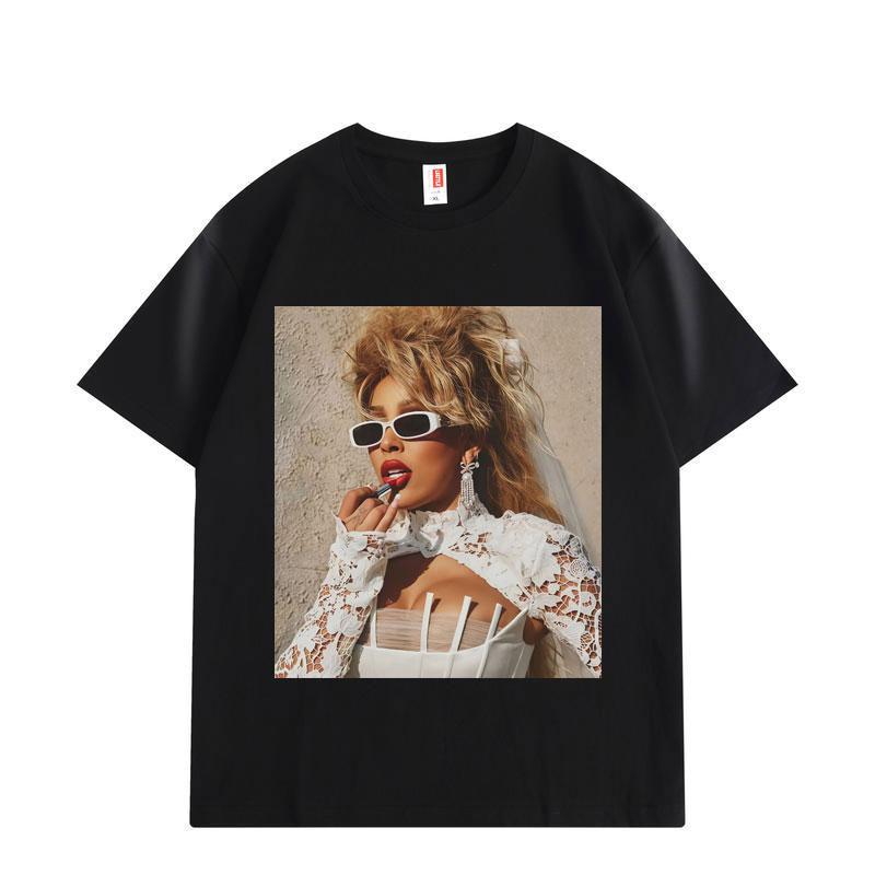 Rapper Doja Cat Graphic T Shirts Men Women Clothing Fashion Aesthetic Short Sleeve T-shirts Summer Casual Cotton T-shirt S
Rapper Doja Cat Graphic T Shirts Men Women Clothing Fashion Aesthetic Short Sleeve T-shirts Summer Casual Cotton T-shirt S
